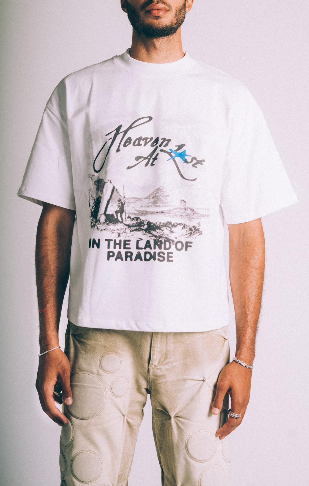 Paradise White Tshirt